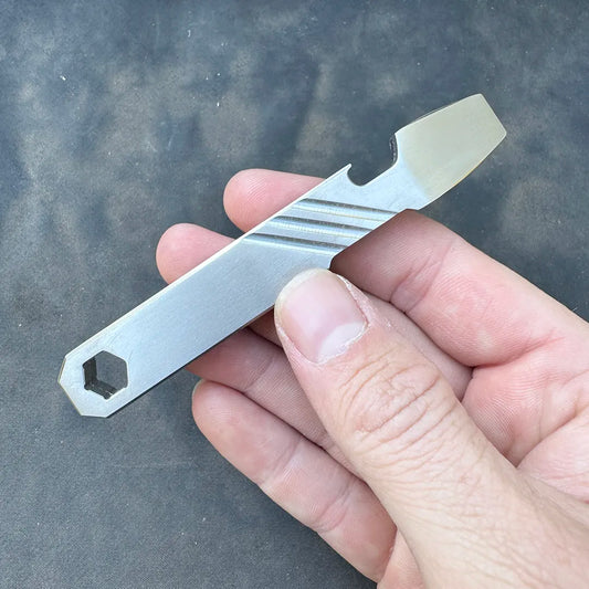 Titanium EDC Pry Bar